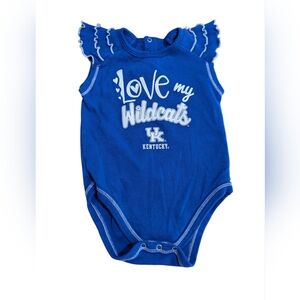 Gen2 UK University Of Kentucky Baby Infant Navy Blue Onesie Sz 3/6mo NWOT